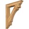 Ekena Millwork Merced Traditional Rough Sawn Bracket, Western Red Cedar, 6"W x 38"D x 46"H BKT06X38X46MRC01RWR - alternate 1